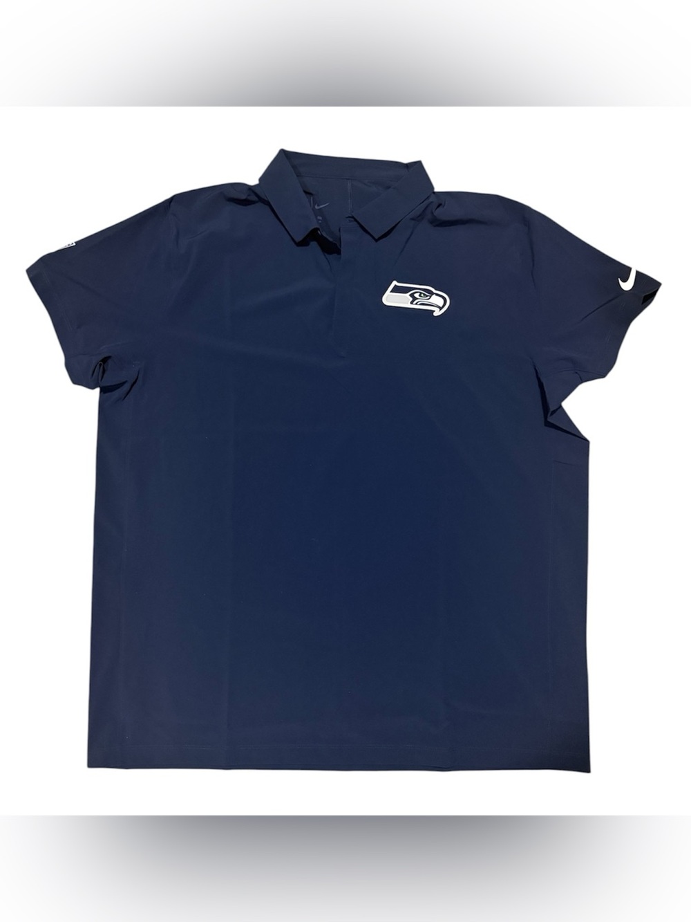 Nike Seattle Seahawks Sideline On-Field Woven Dri-FIT Polo Size XXL IF7710-419